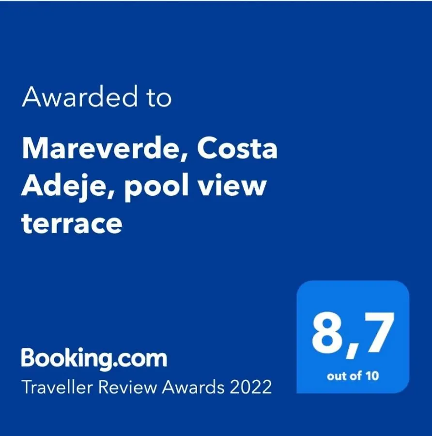 Mareverde, Costa Adeje, pool view terrace 0*, Costa Adeje (Tenerife) España